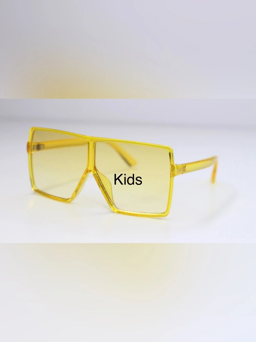 Kids Shield Sunglasses - Clear Kids Accessories